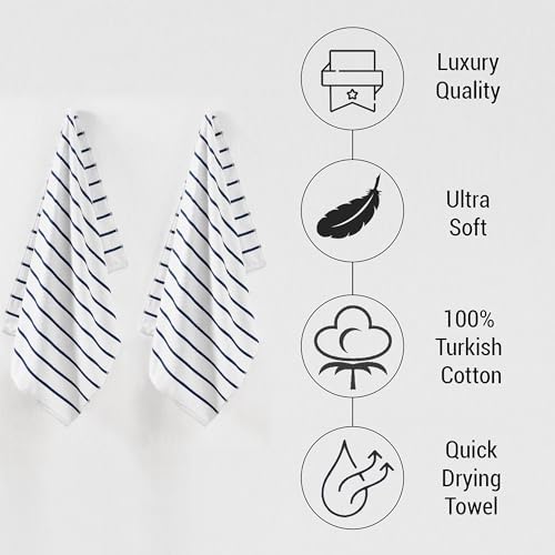 Luxury Turkish Cotton Beach Towels Set