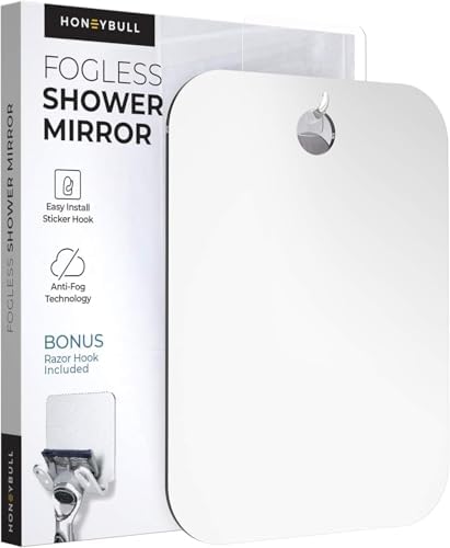 HoneyBull Shower Mirror