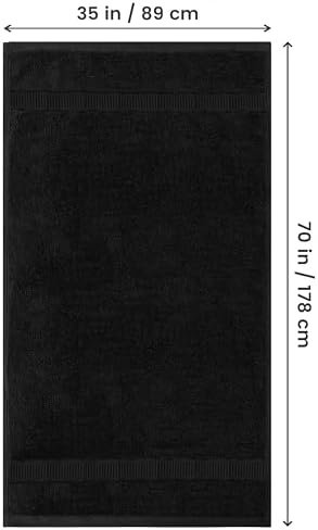 Utopia Towels - 2 piece luxurious bath sheet set 35X70