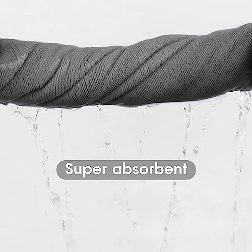 JML Microfiber Bath Towels - Oversized Soft Fast-Drying
