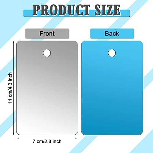10-Piece Featherweight Camping Mirrors Shatterproof Compact