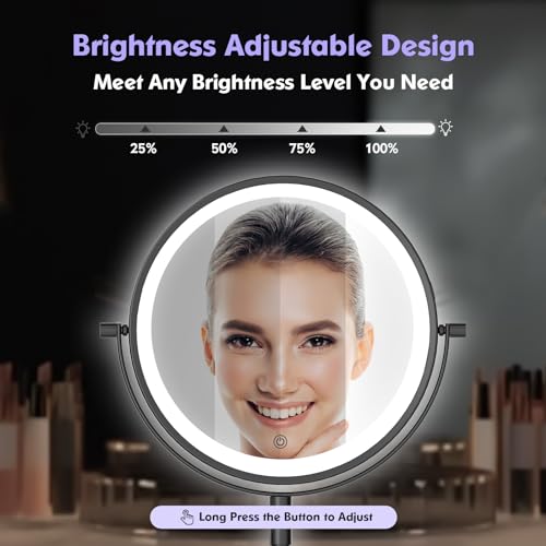 FASCINATE Rechargeable Wall-Mounted Makeup Mirror