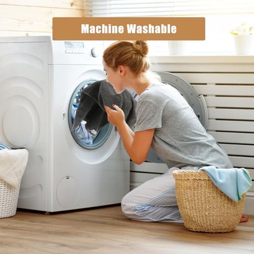 SEMAXE Grey Washcloth Set