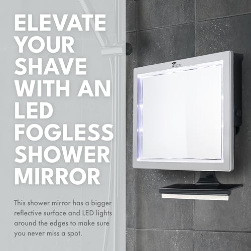 Bath Time Beauty LED Fogless Mirror