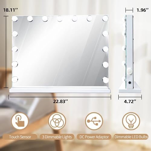 HD Vanity Mirror with Light