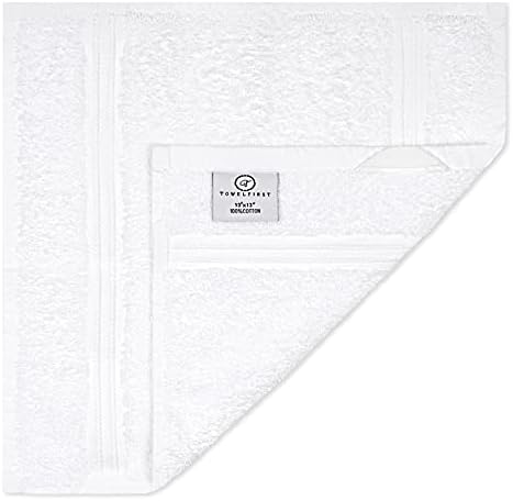 Premium Luxurious Washcloth Set with Loop - Ultra Soft Absorbent 6Pack 13x13