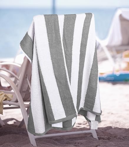 Utopia 4-Piece Cabana Beach Towels 30x60 inches