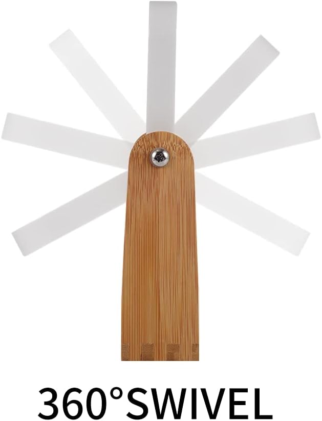 Makeup Mirror with Bamboo Stand 3X Magnification