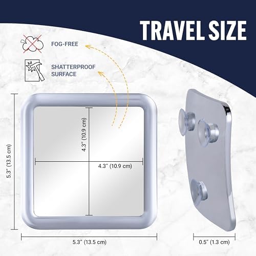 MirrorVana Travel Shower Mirror