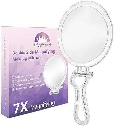 Cheftick Double Sided Handheld Mirror