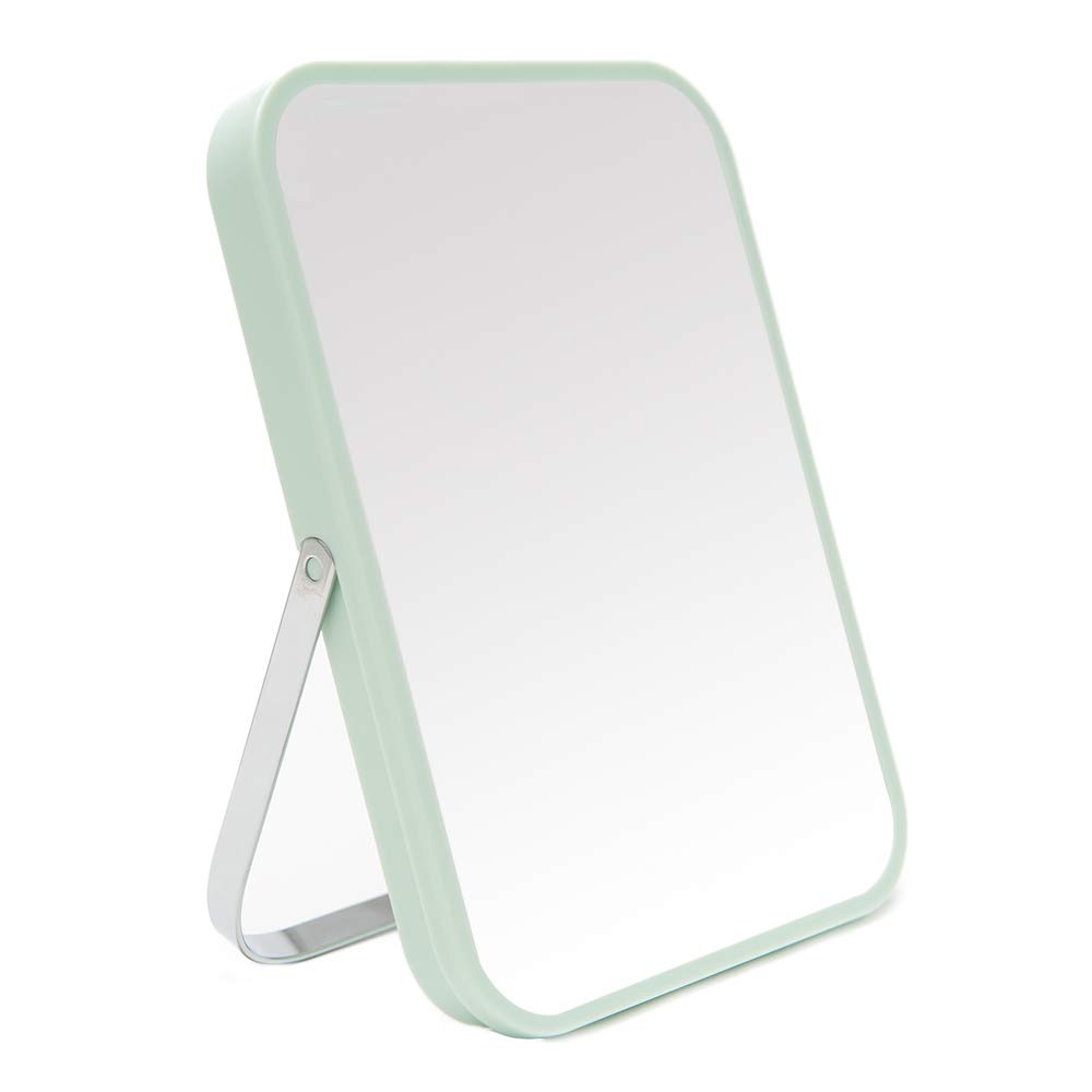 YEAKE - Compact Portable Makeup Mirror with Adjustable Stand