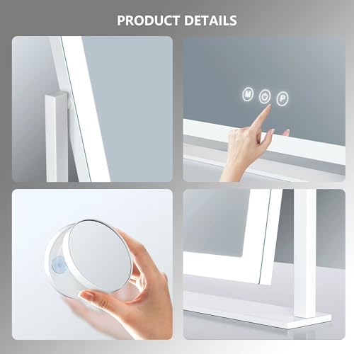 Gvnkvn Lighted Makeup Mirror