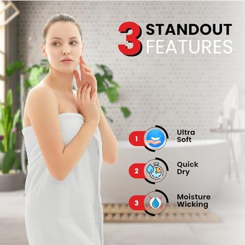Luxury bath towels Soft Absorbent 35x70 100 cotton