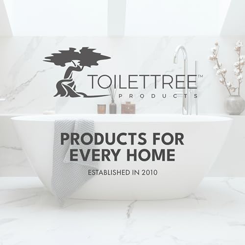 ToiletTree Products Anti-Fog Shower Mirror with Squeegee