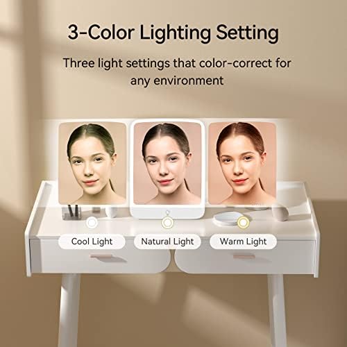 POPLIZZ 11 x 8 Portable Makeup Mirror