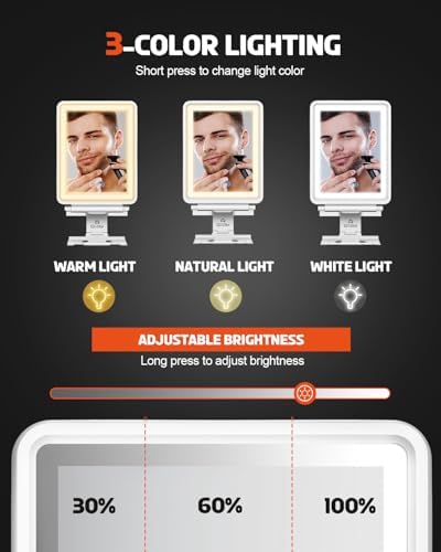Experience a Smooth Shave with the Widitn Heated Shower Mirror