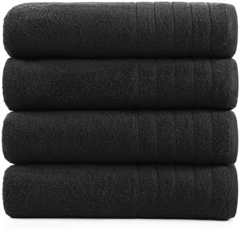 Casa Platino Premium Bath Towel 4 Pack Large