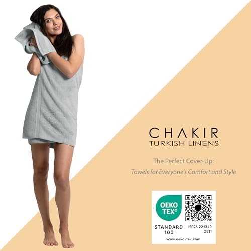 Discover Luxury at Chakir Turkish Linens 100 Cotton Premium bath Towels