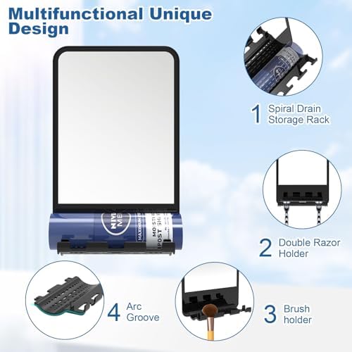 Shave Groom and Stay Safe with the HighhydroLED Fogless Mirror
