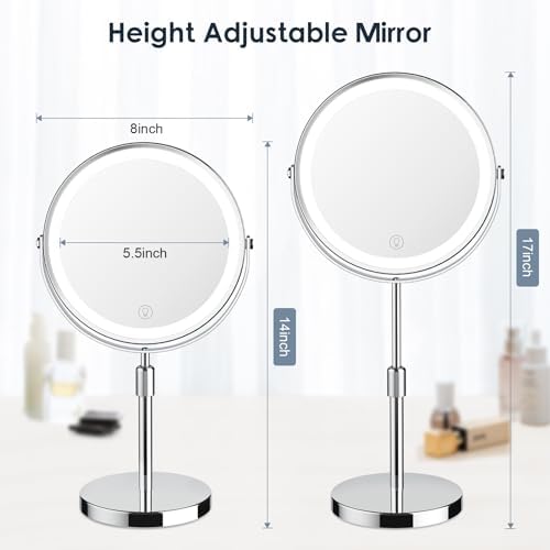 GioeDa Makeup Mirror with Lights
