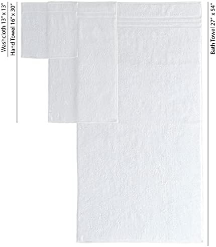 Perfect for everyday use soft Turkish cotton bath towels set