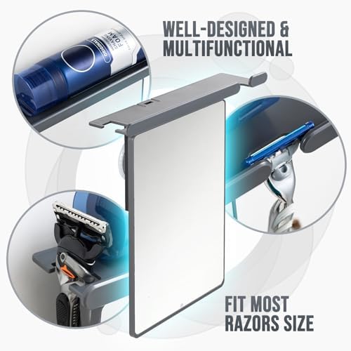 Perfect for Shaving and Safety TAILI Shower Mirror