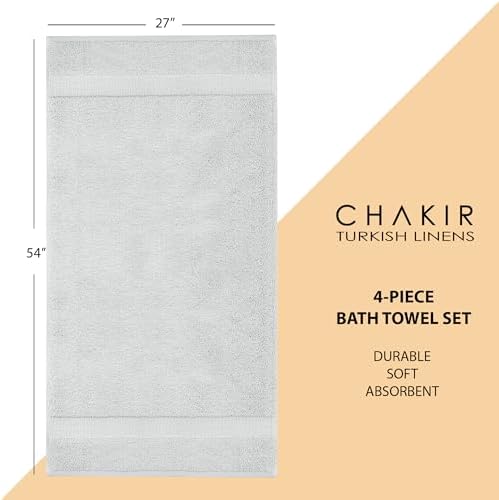 Discover Luxury at Chakir Turkish Linens 100 Cotton Premium bath Towels