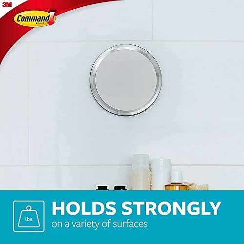Professional-Quality Bath Mirror with Adhesive Strip for Home Bathroom