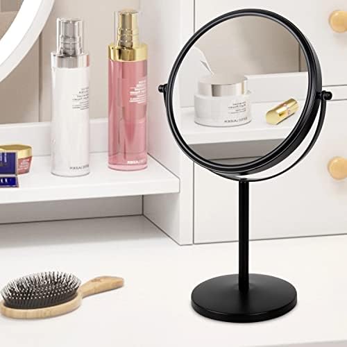 ALHAKIN 10x Magnifying Makeup Mirror Swivel Tabletop for detailed beauty