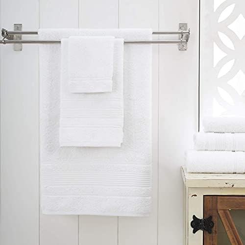 Qute Home 4-Piece Washcloth and towel Set