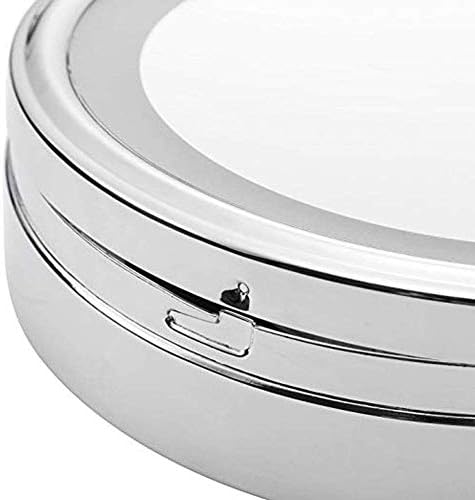 LCARY Shaving Mirror 6-inch Two-Sided 7X LED Touch Dimming