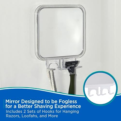 Kenney Fogless Shower Mirror Grey