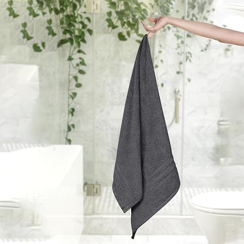 Tens Towels - 4 x 27x54 Cotton Bath Towels