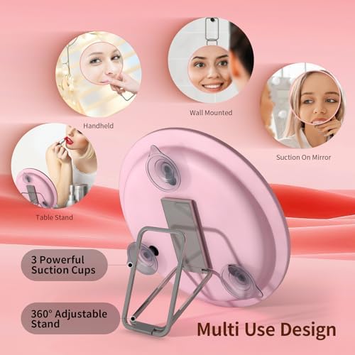 Suupvaor Travel Magnifying Mirror