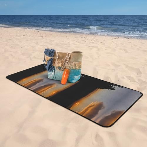 Sunset Velour Coral Towel - 27x55 inches