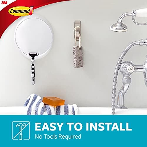 Command Fog Resistant Mirror 2-Water-Resistant Strips BATH15-ES