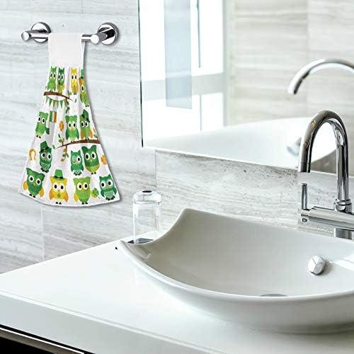 Owls Kitchen Hand Towels Set of 2