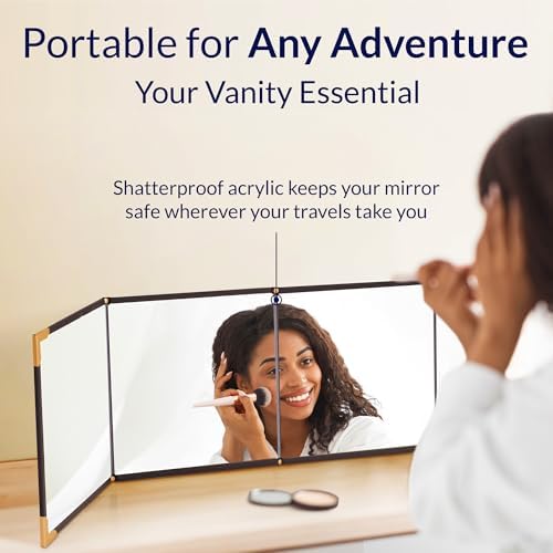 Foldable Full Length Beauty Blade Compact Mirror
