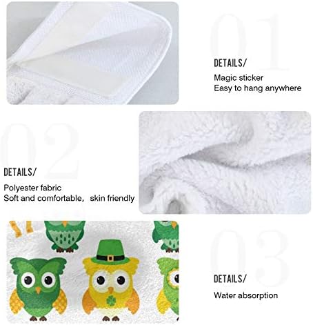Owls Kitchen Hand Towels Set of 2