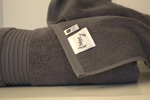 Luxurious Over-the-Counter Cotton Bath Sheet Anthracite 35x70 inches