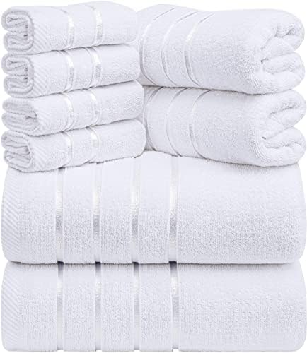 Utopia 8-Piece Luxury Towel Set