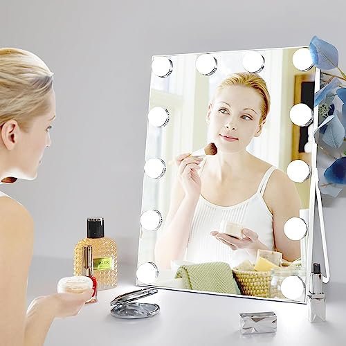 Exquisite Diamond LED Makeup Mirror