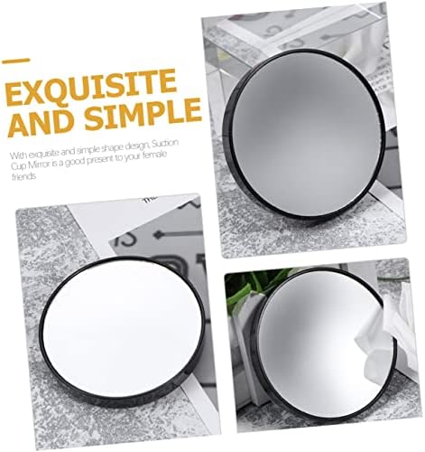 4-Piece Suction Cup Magnifying Mirror Set Portable