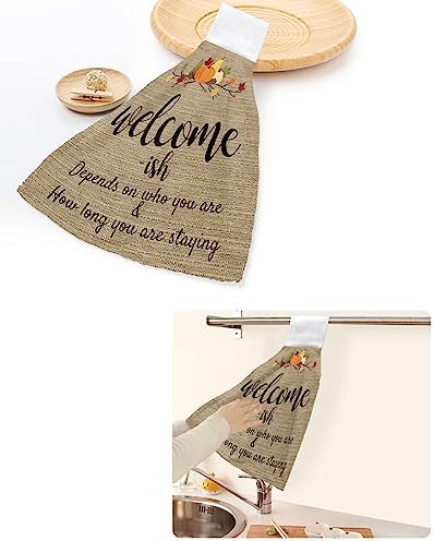 Fall Kitchen Hand Towels 2-Pack
