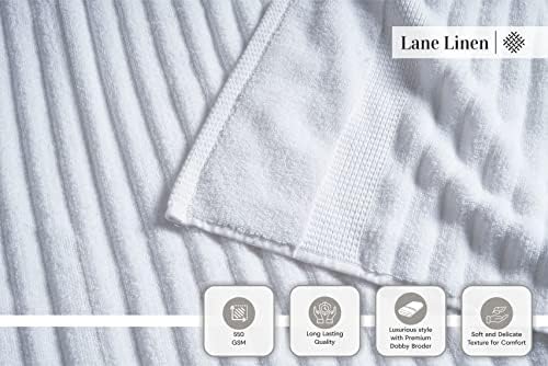 Luxury 100 Cotton Bath Towels Set - Soft Absorbent Eco-Friendly