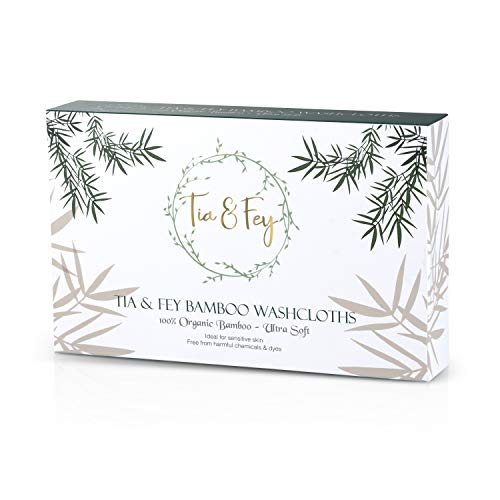 Tia Fey Bamboo Face Cloth - Gentle on Skin Set