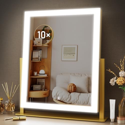Gvnkvn 152 Smart Vanity Mirror with Touch Control and 10X Magnification