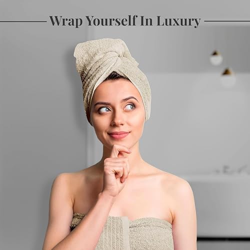 Lightweight 100 Cotton Towels Bath Set Perfect for Bathroom Use
