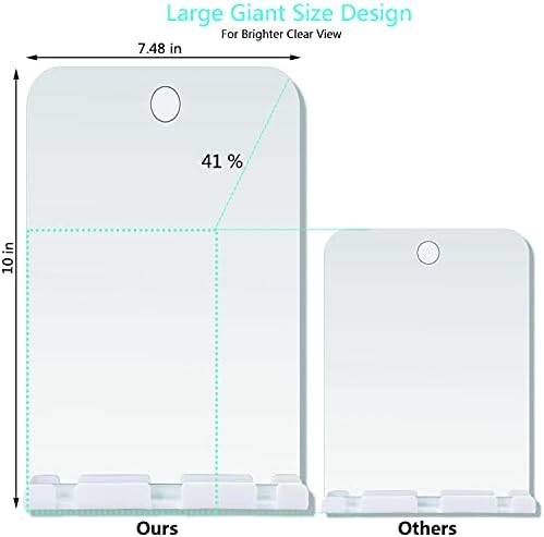 XoYo Large Shower Mirror