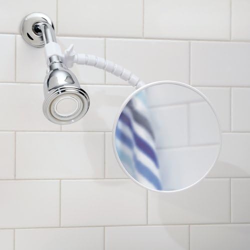 Fog-Free Shaving Mirror for Bathroom Flexible Arm